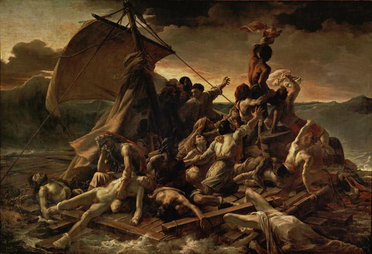 Theodore   Gericault The Raft of the Medusa (mk10) oil painting picture